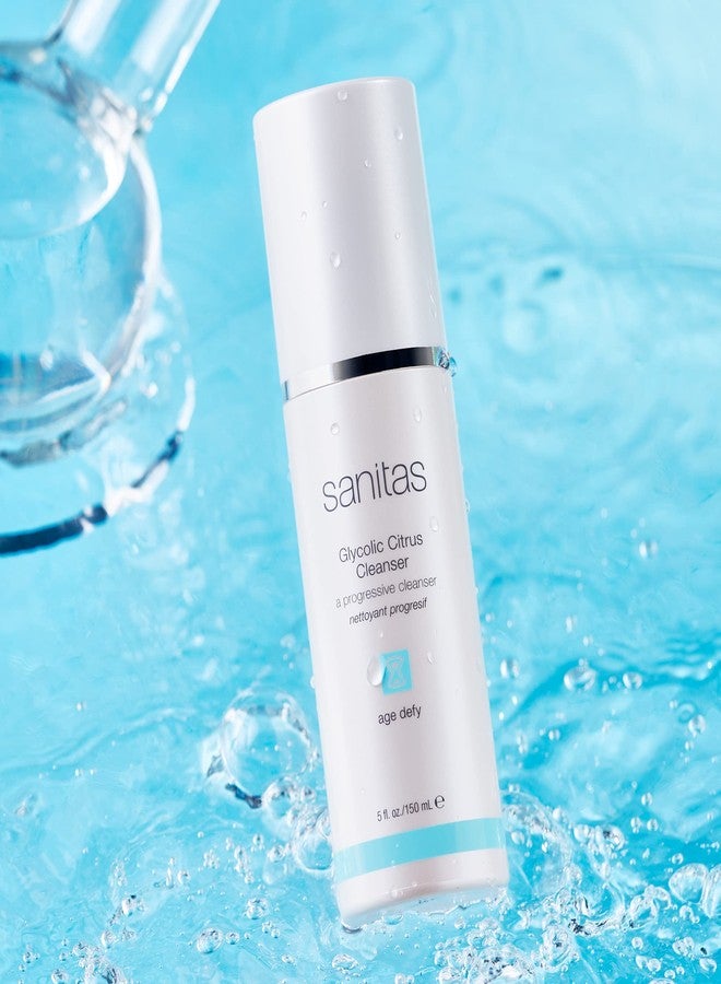 سانيتاس غسول الوجه بحمض الجليكوليك والحمضيات من سانيتاس للعناية بالبشرة، غسول مقشر للوجه، حمض الجليكوليك، 5 أونصات - Image 2